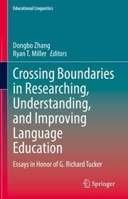 Cover von Crossing Boundaries in Researching, Understanding, and Improving Language Education