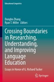 Cover von Crossing Boundaries in Researching, Understanding, and Improving Language Education