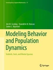 Cover von Modeling Behavior and Population Dynamics