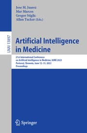 Cover von Artificial Intelligence in Medicine