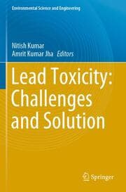 Cover von Lead Toxicity: Challenges and Solution