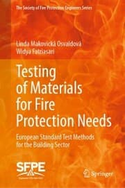 Cover von Testing of Materials for Fire Protection Needs