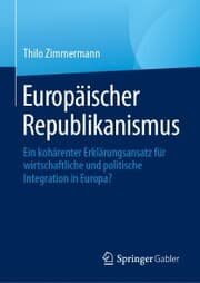 Cover von Europäischer Republikanismus