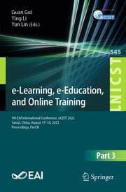 Cover von e-Learning, e-Education, and Online Training