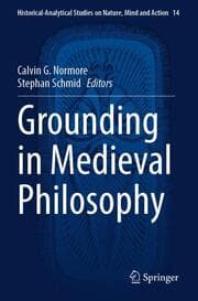 Cover von Grounding in Medieval Philosophy