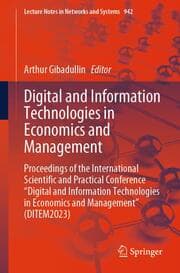 Cover von Digital and Information Technologies in Economics and Management