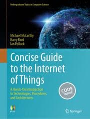 Cover von Concise Guide to the Internet of Things