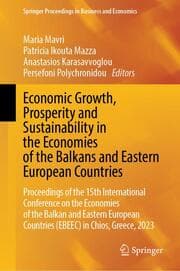Cover von Economic Growth, Prosperity and Sustainability in the Economies of the Balkans and Eastern European Countries
