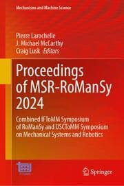 Cover von Proceedings of MSR-RoManSy 2024