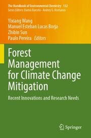 Cover von Forest Management for Climate Change Mitigation
