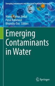 Cover von Emerging Contaminants in Water