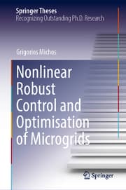 Cover von Nonlinear Robust Control and Optimisation of Microgrids