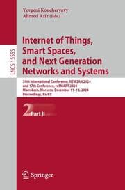 Cover von Internet of Things, Smart Spaces, and Next Generation Networks and Systems