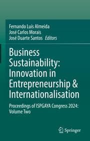 Cover von Business Sustainability: Innovation in Entrepreneurship & Internationalisation