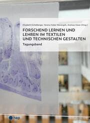 Cover von Forschend lernen und lehren im Textilen und Technischen Gestalten