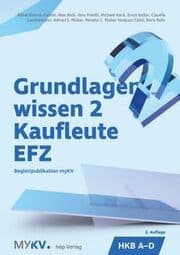 Cover von Grundlagenwissen 2 Kaufleute EFZ - HKB A bis D