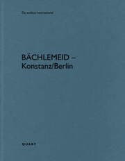Cover von bächlemeid - Konstanz/Berlin