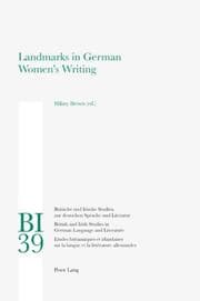 Cover von Landmarks in German Womens Writing