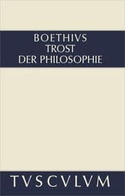 Cover von Trost der Philosophie/Consolatio Philosophiae