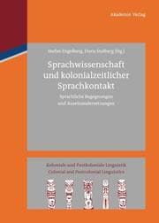 Cover von Sprachwissenschaft und kolonialzeitlicher Sprachkontakt