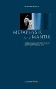 Cover von Metaphysik und Mantik
