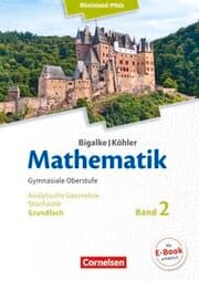 Cover von Bigalke/Köhler: Mathematik - Rheinland-Pfalz - Grundfach Band 2