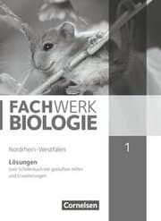 Cover von Fachwerk Biologie - Nordrhein-Westfalen 2013 - Band 1