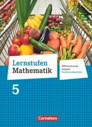 Cover von Lernstufen Mathematik - Differenzierende Ausgabe Nordrhein-Westfalen - 5. Schuljahr