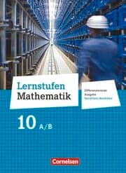 Cover von Lernstufen Mathematik - Differenzierende Ausgabe Nordrhein-Westfalen - 10. Schuljahr