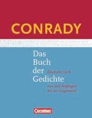 Cover von Conrady: Das Buch der Gedichte - Deutsche Lyrik von den Anfängen bis zur Gegenwart - Aktuelle Ausgabe