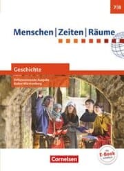 Cover von Menschen-Zeiten-Räume - Geschichte Differenzierende Ausgabe Baden-Württemberg - Ausgabe ab 2016 - Band 2: 7./8. Schuljahr