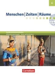 Cover von Menschen-Zeiten-Räume - Arbeitsbuch für Gesellschaftswissenschaften - Differenzierende Ausgabe GS Berlin und Brandenburg - Ausgabe ab 2016 - 6. Schuljahr