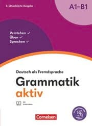 Cover von Grammatik aktiv - Deutsch als Fremdsprache - 2. aktualisierte Ausgabe - A1-B1