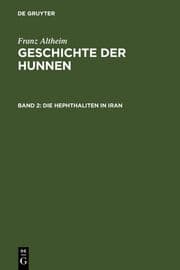 Cover von Die Hephthaliten in Iran