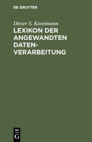 Cover von Lexikon der angewandten Datenverarbeitung