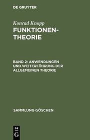 Cover von Funktionentheorie II