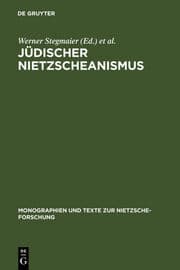 Cover von Jüdischer Nietzscheanismus