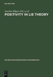 Cover von Positivity in Lie Theory
