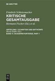 Cover von Akademievorträge