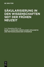 Cover von Zwischen christlicher Apologetik und methodologischem Atheismus