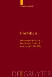 Cover von Poetiken