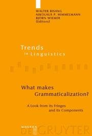 Cover von What makes Grammaticalization?