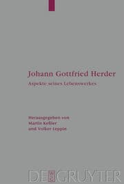 Cover von Johann Gottfried Herder