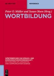 Cover von Wortbildung