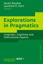 Cover von Explorations in Pragmatics