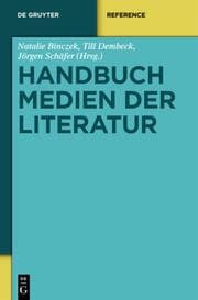 Cover von Handbuch Medien der Literatur