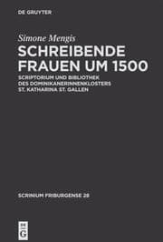 Cover von Schreibende Frauen um 1500