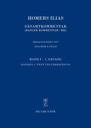 Cover von Homers Ilias I/1 und 2