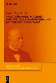 Cover von Photographie, Malerei und visuelle Wahrnehmung bei Theodor Fontane