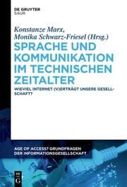 Cover von Sprache und Kommunikation im technischen Zeitalter